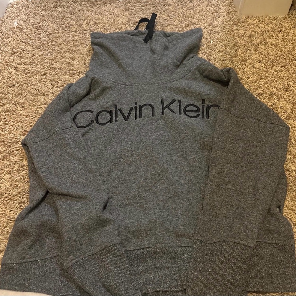 Calvin Klein Charcoal Turtleneck Sweater
